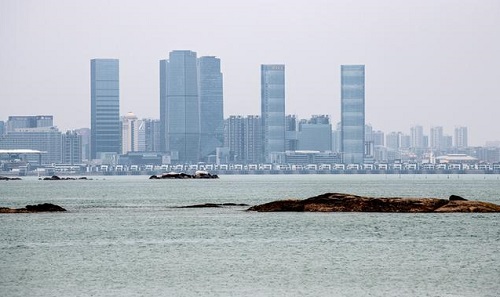 台湾海峡沿岸景色