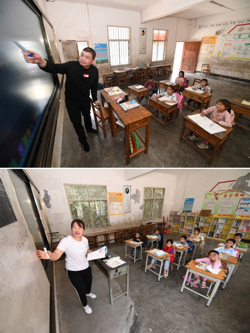新华全媒＋丨大山教师“夫妻档” 坚守初心三十载