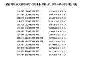 沈阳严查在职教师违规有偿补课行为，公开举报电话