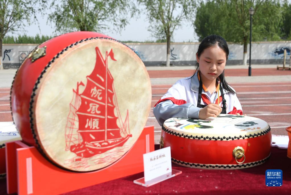 北京平谷：鄉村小學將鼓文化融入美育課程