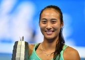 郑钦文迎珠海WTA超级精英赛“开门红”