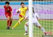 中国女足3:0战胜泰国女足 保留奥预赛晋级希望